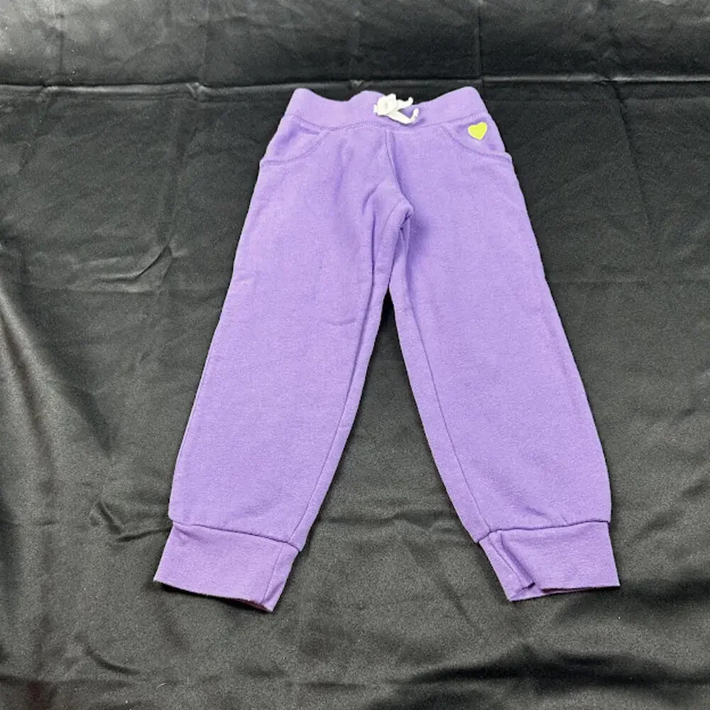 Old Navy Girls Sweatpants 4T‎ Purple Elastic Waist Jogger EUC